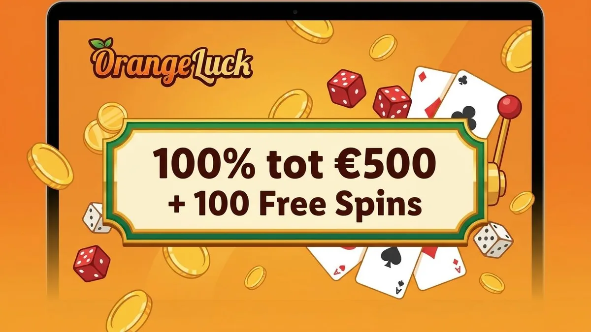 OrangeLuck bonus scherm